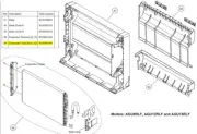 FUJITSU K9316091047 aka 9316091047 Evaporator Total Assy