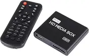 Player Player Full HD 1080P HDMI Multimedia HDD Player with SD/MMC Card & USB Slot, Support External Removable Hard Disk Storage(Black)