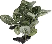 LIGHTAOTAO Decorative Plastic Aquarium Plant Compact Fake Plant for Fish Tank Accessories Elegant Desktop Decor Safe for for Home Office Aquariums