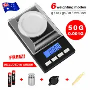 High Precision Digital Scales 50g 0.001g Electronic Jewellery Scale Milligram mg
