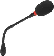 Gooseneck Microphone, Aluminum Alloy Gooseneck Condenser Microphone for Meetings