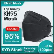 BULK KN95 Mask Disposable Particulate Respirator Face Masks 5 Layers