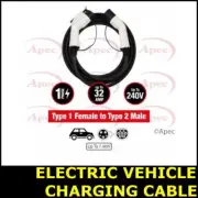 Electric Vehicle Charging Cable FOR C-ZERO Electric 10->ON CHOICE2/2 Apec