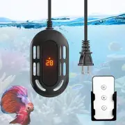 100W Small Aquarium Heater,Turtle Heater with LED Digital Display,Mini Fish T...
