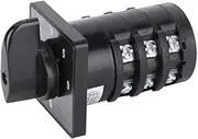 Rotary Wwitch, Locking Type 7-Position 12-Terminal 500V 20A Changeover Control Switch