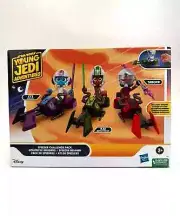 Star Wars Young Jedi Adventures 3 Speeder Pack: Lys Solay Kai Brightstar Taborr