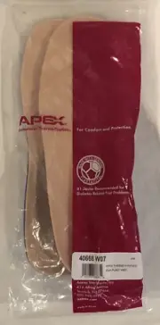 APEX Anatomical Thermothotics Insoles For Diabetics Womens Size 7 New!