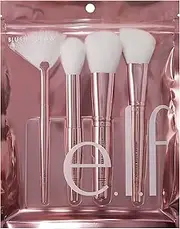 [e.l.f.] Cosmetics Blush & Glow Brush Kit, Blushes For Applying Powder, Blush, Bronzer & Highlighter, Creates A Seamless Finish
