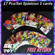 Splatoon 1 2 3 Octoling Octopus 17 pcs/set PVC NFC Tag Game Cards For Switch