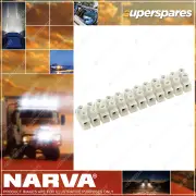 Narva 20Amp polyamide Nylon Terminal Connector Strips Pack of 10 56280