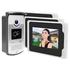 7in TFT 3Monitors Doorbell 1080P Intercom Door Phone Night Vision Remote Mon Hot