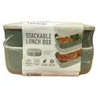 Bentgo Classic All-in-One Stackable Lunch Box Container with Built in Flatware