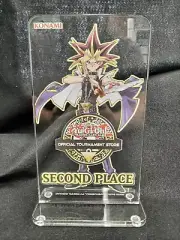 YuGiOh OTS Tournament Yami Yugi Acrylic Second Place Trophy