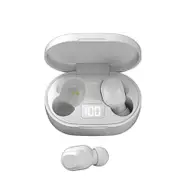XT91 Wireless Bluetooth Headphones AI Control Gaming Headset Stereo bass With Mic Noise Reduction TWS Earphone - White