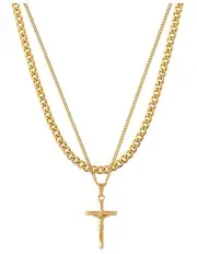 [Saar] Aaron Necklace Set 53cm and 54cm in Gold