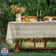 Bringsine Thanksgiving Tablecloth Disposable Table Cover Square Floral Cloth