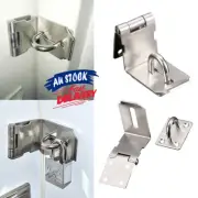90 Degrees Hasp And Staple Privacy Security Latch Lock Home For Padlock
