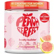 Creatine Monohydrate Powder, Pink Lemonade, Glute Builder Creatine for Women ...