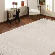 Addie Soft Pile Rug Ivory