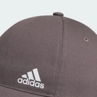 【adidas 愛迪達】帽子 棒球帽 運動帽 遮陽帽 MH CAP 炭灰 IM5232