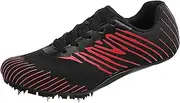 [SDEQA] Mens Track Spike Running Sprint Shoes Mesh Breathable Track and Field Sneakers for Jumping Athletic Trainers