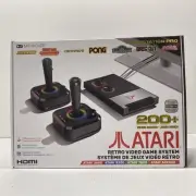 My Arcade Atari Retro Game Console w/ Accessories- Black