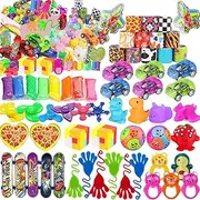 52 Pcs Party Favors for Kids 4-8, Birthday Gift Toys, Goodie Bag Stuffers, Treasure Box Toys, Carnival Prizes, Gifts for Kids Classroom, Pinata Stuffers, Goodie Bags Filler for Boys and Girls 8-12