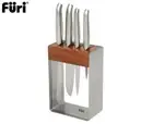 Furi Pro 5-Piece Pro Stainless Steel Knife Block Set