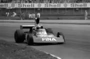 Derek Bell Surtees TS16 Ford Italian GP 1974 Motor Racing Old Photo