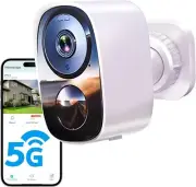 2025 Upgraded 2K Security Cameras Wireless Outdoor, Free Cloud Storage, 1-6 Mont
