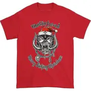 Motorhead Christmas 2017 Adult Red Tee T-shirt L