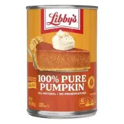 909363 1x 425g TIN LIBBYS 100% PURE PUMPKIN PUREE FOR PIES DESSERTS SOUPS & MORE