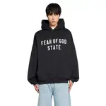 [FEAR OF GOD] 90's Fleece Hoodie Sweatshirt Black