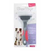 Shear Magic Shedding Rake - Medium Dogs Grooming Tangles & Heavy Moulting