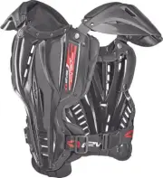 EVS - VEX-BK-S - VEX ROOST GUARD BLACK YOUTH