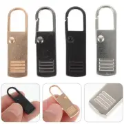 4Pcs Zipper Slider Replacements Zipper Charms Detachable Zipper Pullers