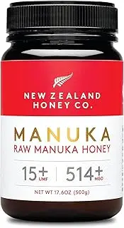 New Zealand Honey Co. Raw Manuka Honey UMF 15+ | MGO 514+ (500g)