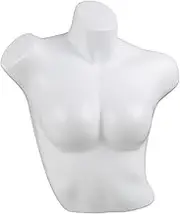 Female Mannequin Torso, Underwear Display Stand, Bra Display Model Prop, Lingerie Mannequin for Showcase , Slanted Shoulders
