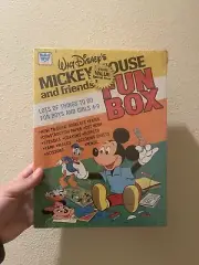 VTG 1981 Whitman Walt Disney’s Mickey Mouse and Friends Fun Box New Sealed