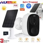 Outdoor 4K Wireless WIFI Security Camera Battery Rechargeable Home CCTV IP Cam