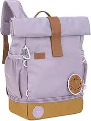 [LASSIG] LÄSSIG Small Children's Backpack for Nursery, Children's Bag, Crib Backpack with Chest Strap, 20 x 9.5 x 24 cm, 3.5 L/Tiny Backpack