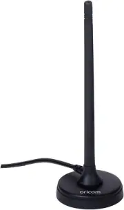 Oricom ANU025C 1Dbi Magnetic Roof Mount Antenna with FME to PL259 and SMA to ...