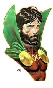 Mister Miracle Scott Free original art by Chris Stevens