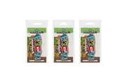 3x Minecraft Boom! Kids Childrens Videogame Themed Novelty Rubber Keyring Set