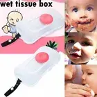 Plastic Wet Tissue Box Portable Baby Wipes Box New Wipe Carrying Case