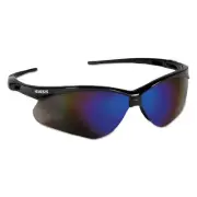 Ansell 14481 Nemesis Safety Glasses - Black Frame/Blue Mirror Lens New