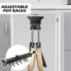 Adjustable Clothes Rails Wardrobe Pull Out Retractable M1 Clothes Hanger B1F7
