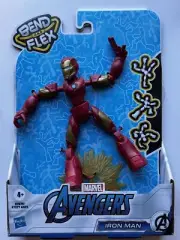 2021 Marvel Avengers Iron Man Bend And Flex 6” Action Figure