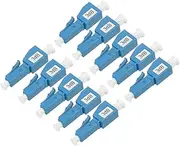 uxcell 3dB LC Fiber Attenuator, LC/UPC SM Single Mode Fixed Fiber Optic Attenuator Male to Female for Fiber Optic Transmission Pack of 10