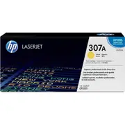 HP 307A Original Laser Toner Cartridge - Yellow - 1 Each - 7300 Pages
